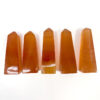 high quality Honey Calcite obelisk