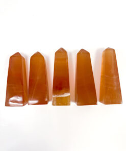 high quality Honey Calcite obelisk