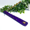 Purple Celestial Wooden Incense Stick Holder