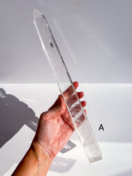 Large Clear Quartz tower