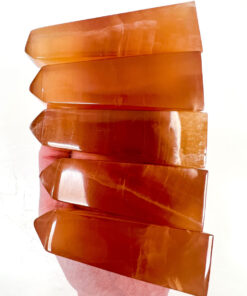 high quality Honey Calcite obelisk