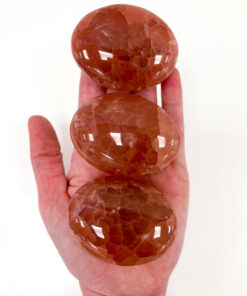 Rose Calcite palm