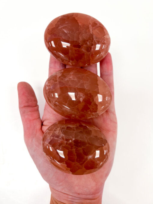 Rose Calcite palm