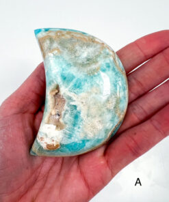 Blue Aragonite moon