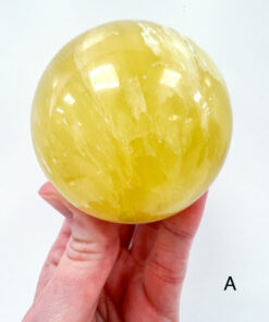 Lemon Calcite sphere