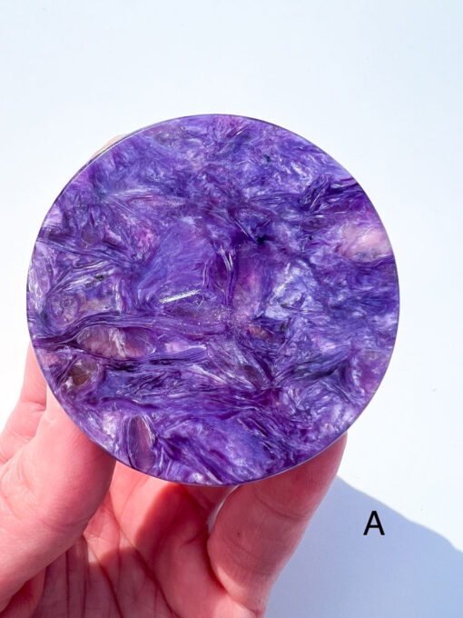 Rare Charoite disc