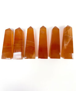 high quality Honey Calcite obelisk