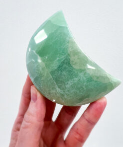 Pistachio Calcite moon