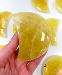 Lemon Calcite moon