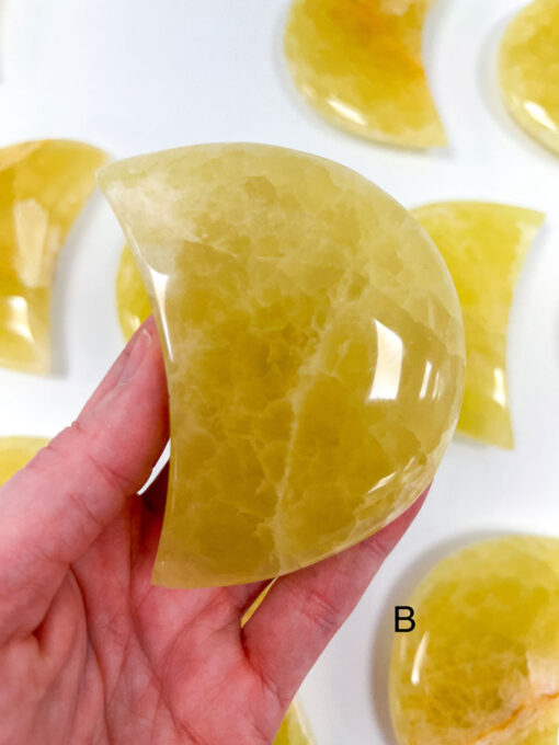 Lemon Calcite moon