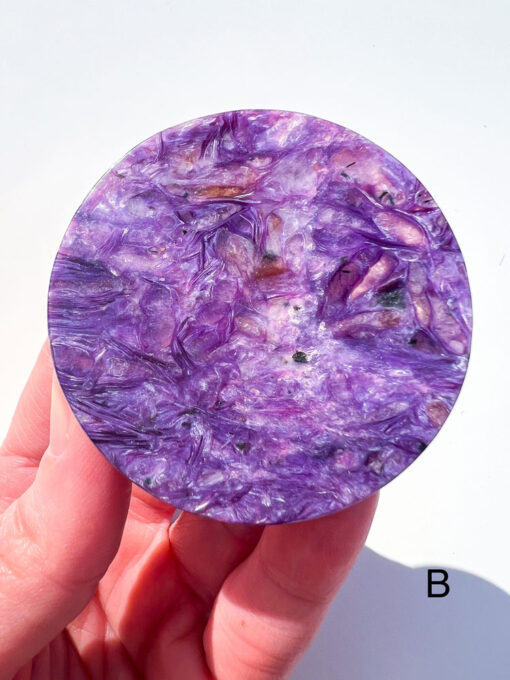 Rare Charoite disc