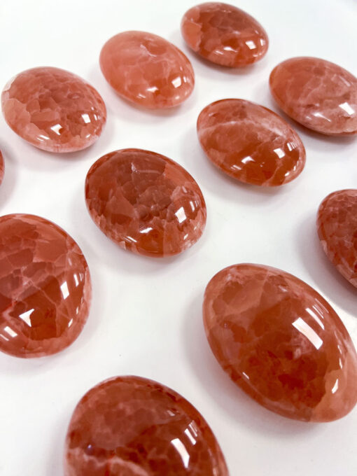 Rose Calcite palm