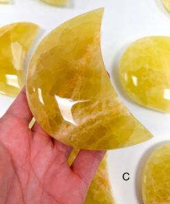 Lemon Calcite moon