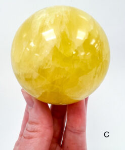 Lemon Calcite sphere