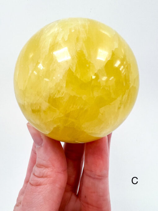 Lemon Calcite sphere