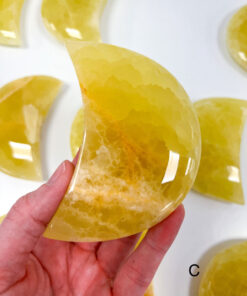 Lemon Calcite moon