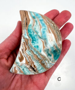 Blue Aragonite moon