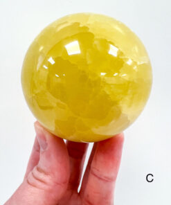 Lemon Calcite sphere