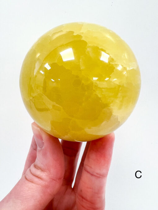 Lemon Calcite sphere