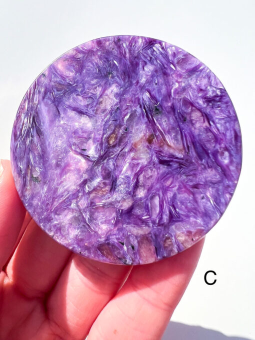 Rare Charoite disc