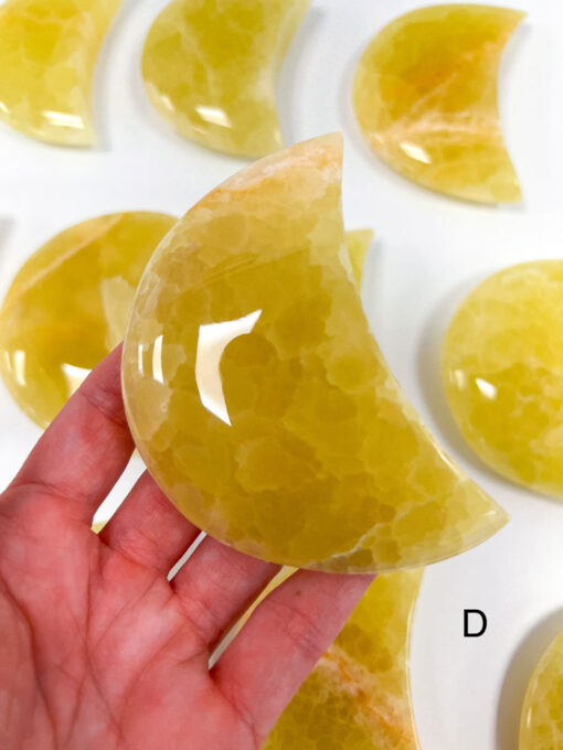 Lemon Calcite moon