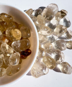 natural Citrine tumble