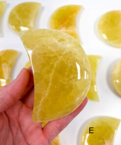 Lemon Calcite moon