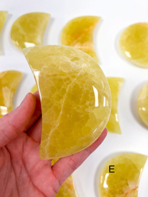 Lemon Calcite moon