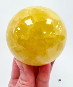 Lemon Calcite sphere