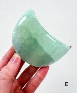 Pistachio Calcite moon