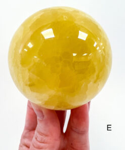 Lemon Calcite sphere