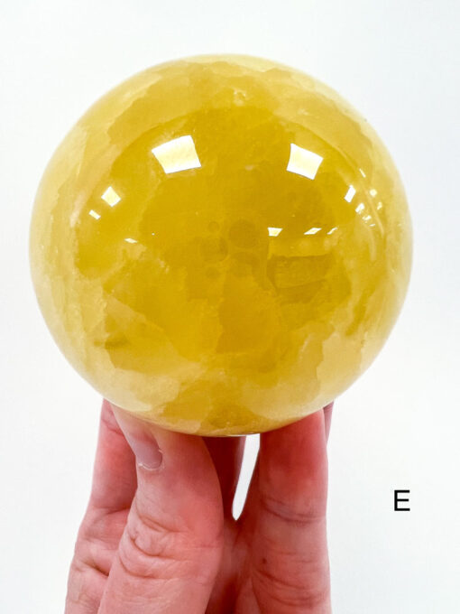 Lemon Calcite sphere