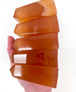 high quality Honey Calcite obelisk