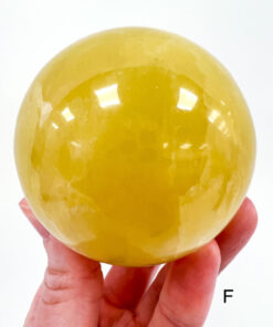 Lemon Calcite sphere