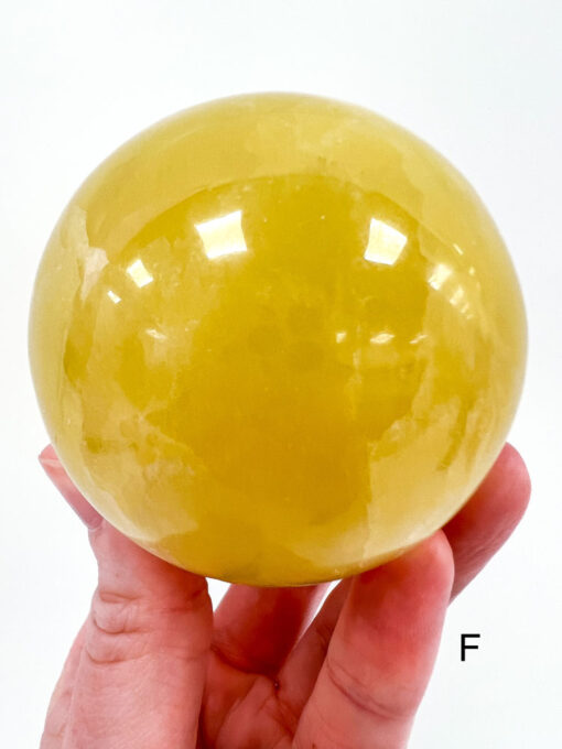 Lemon Calcite sphere