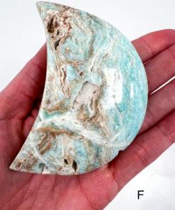 Blue Aragonite moon