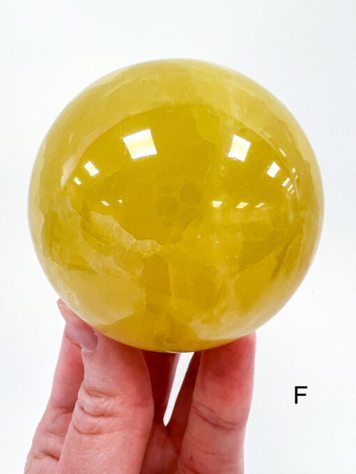 Lemon Calcite sphere