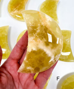 Lemon Calcite moon