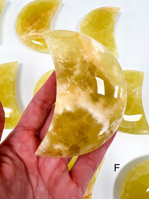 Lemon Calcite moon