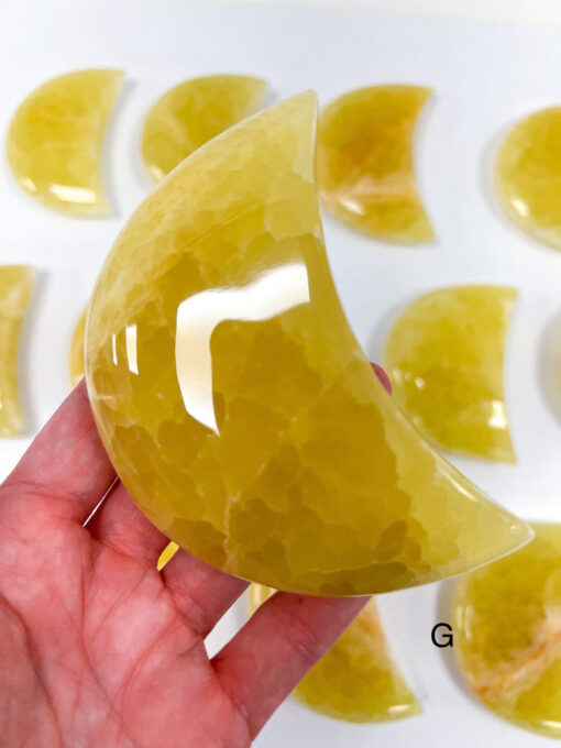 Lemon Calcite moon