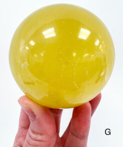 Lemon Calcite sphere