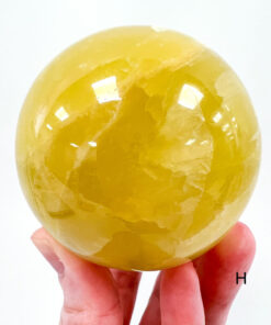 Lemon Calcite sphere