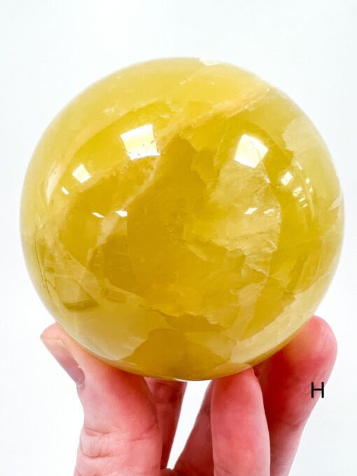 Lemon Calcite sphere