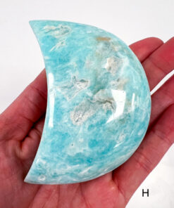 Blue Aragonite moon