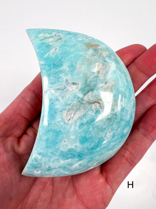 Blue Aragonite moon