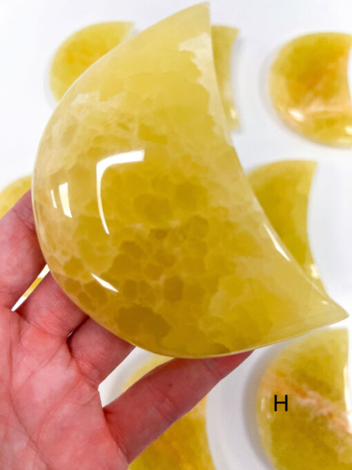 Lemon Calcite moon