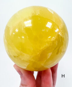 Lemon Calcite sphere