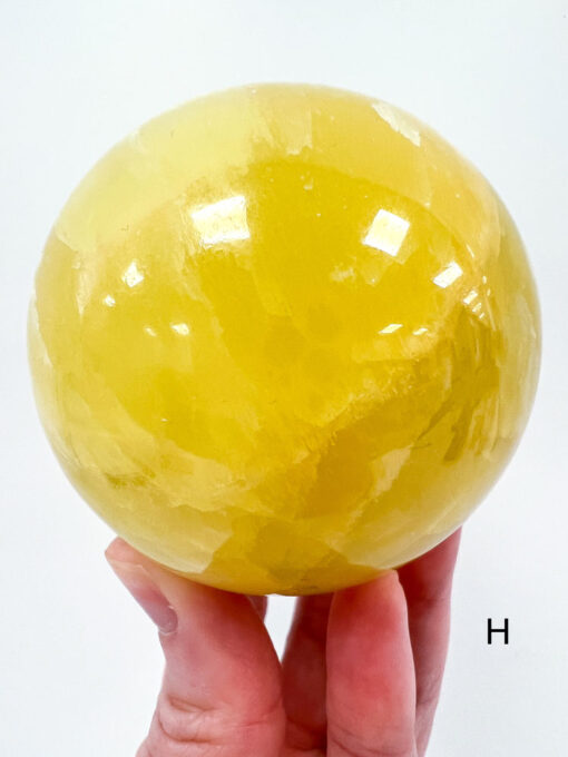 Lemon Calcite sphere