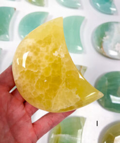 Lemon Calcite moon