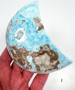 Blue Aragonite moon